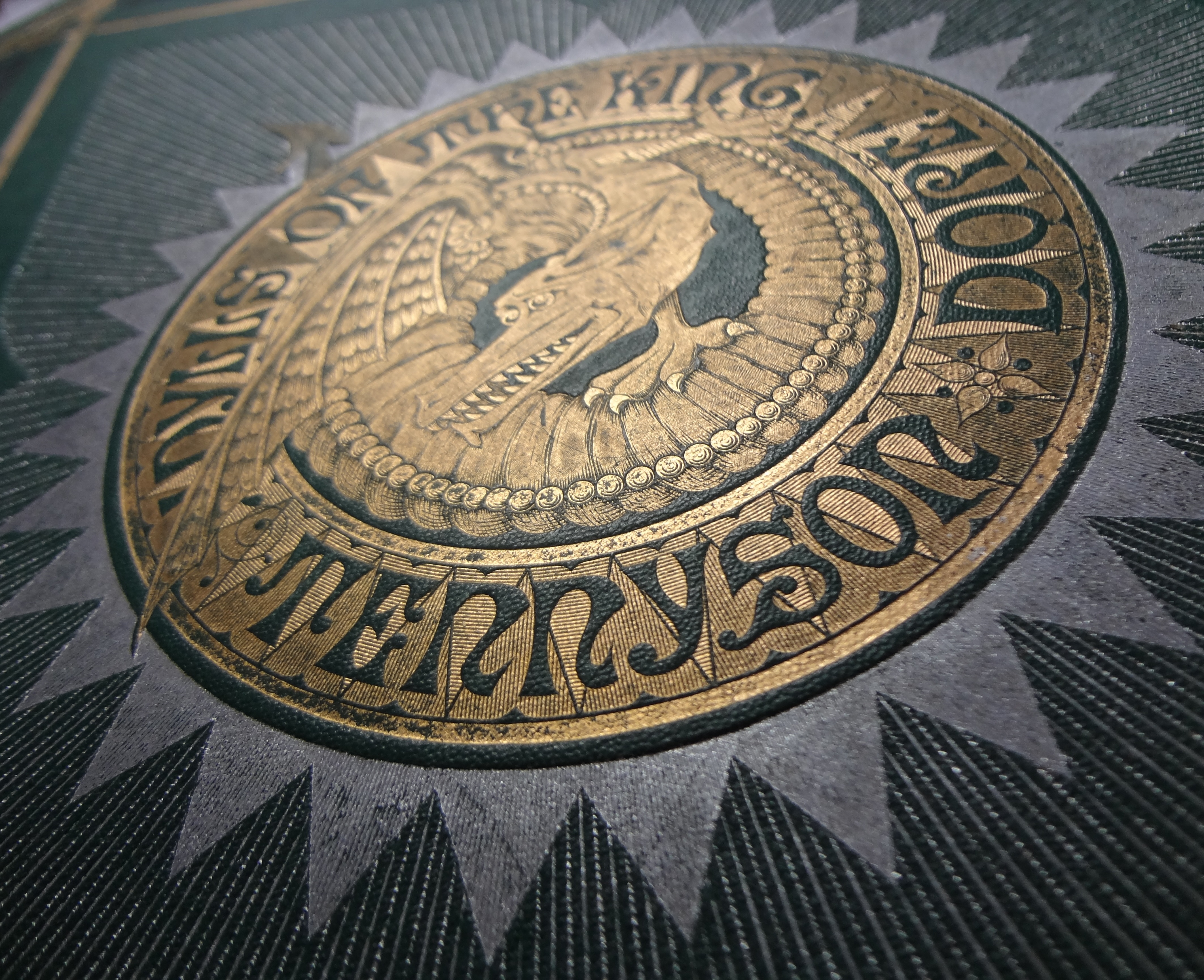 Tennyson front cover detail