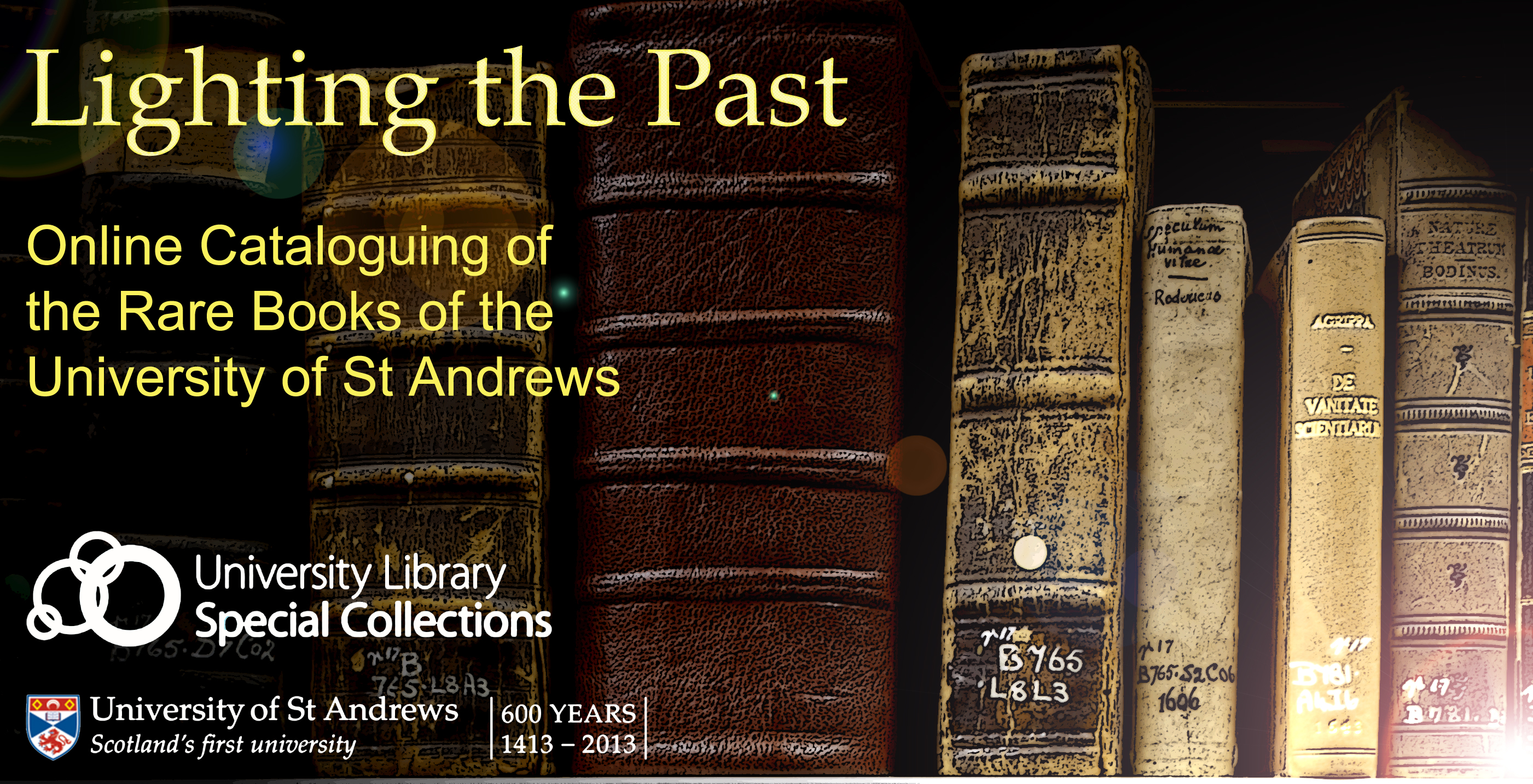 lighting the past header