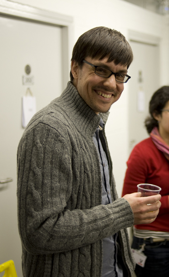 A special cheer went to Doug, Reprographic Technician, who had handed in his PhD Thesis on the day!