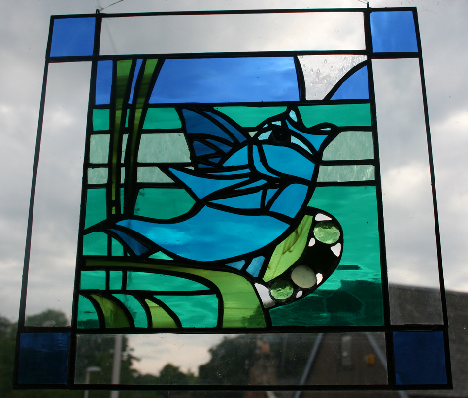 The final piece, a recreation of Gascoyne's fish