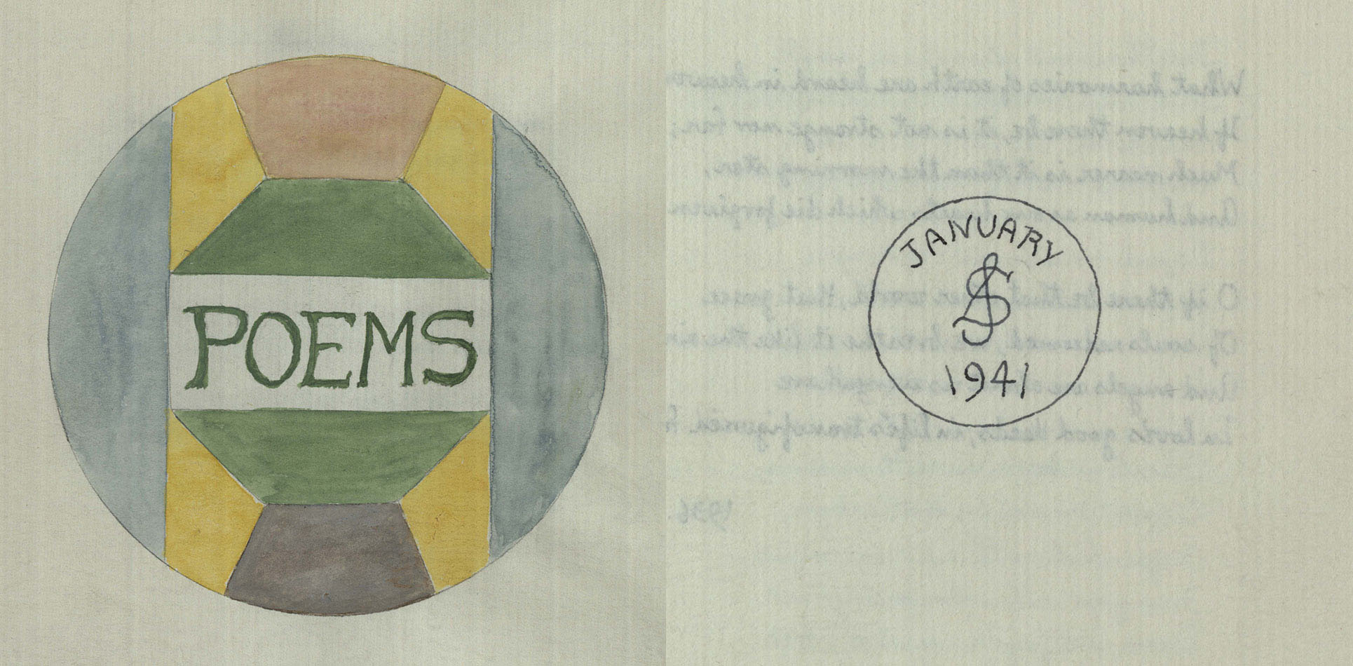 Frontispiece and monogram