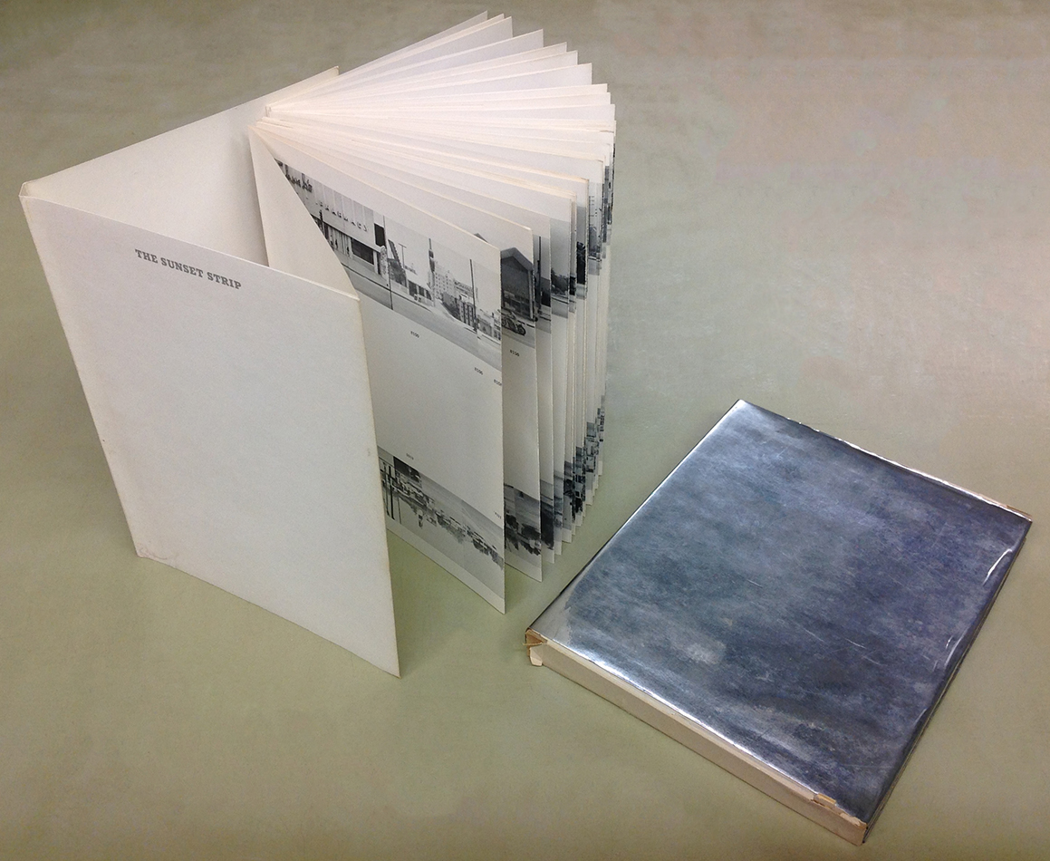 Every Building on the Sunset Strip, by Edward Ruscha (1966). PhotoF869.L875S86 1966. Copyright Edward Ruscha (1966)