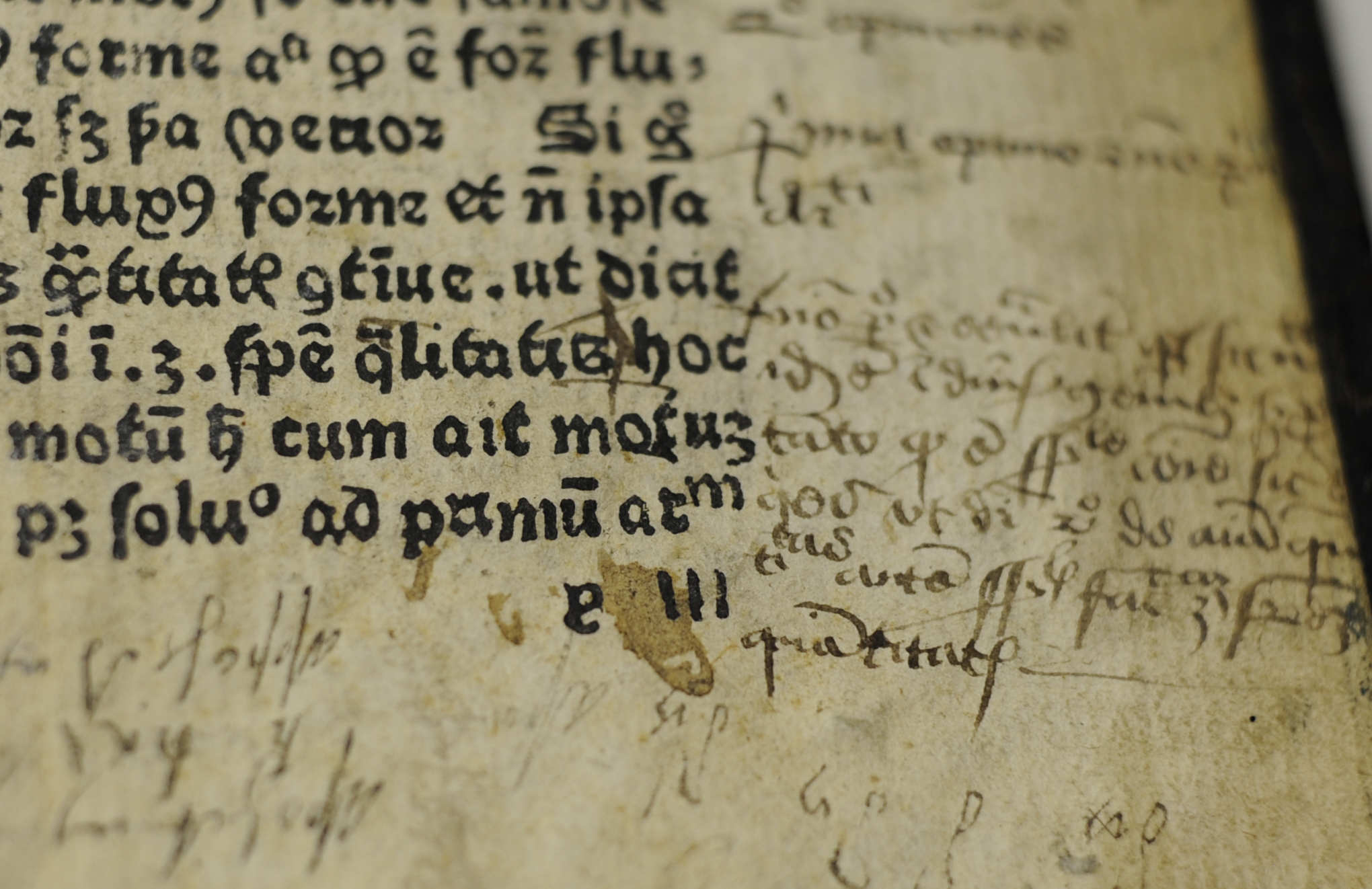 Detail of the front pastedown found on r17 BC60.K4C6