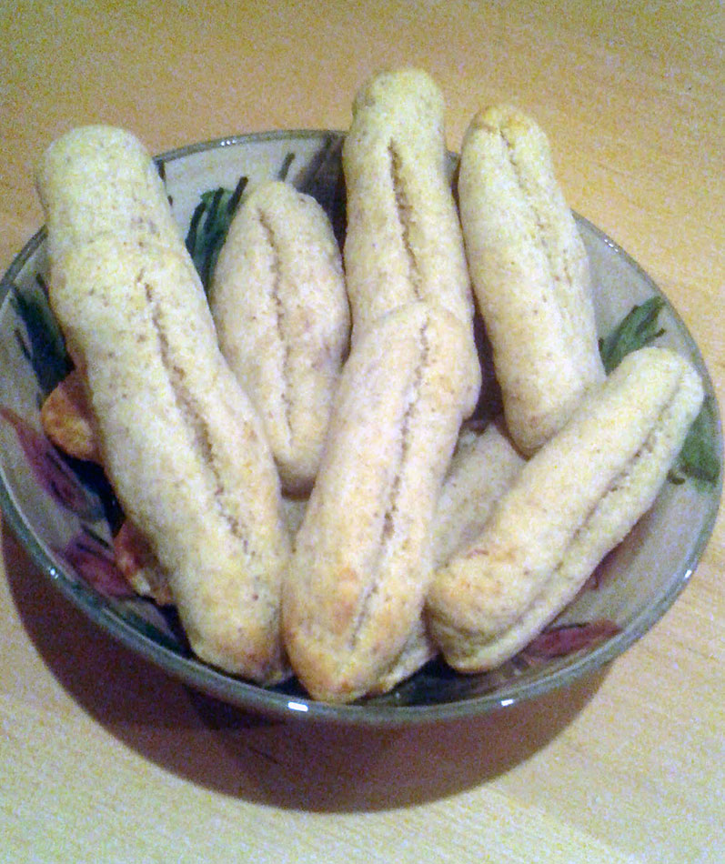 After baking