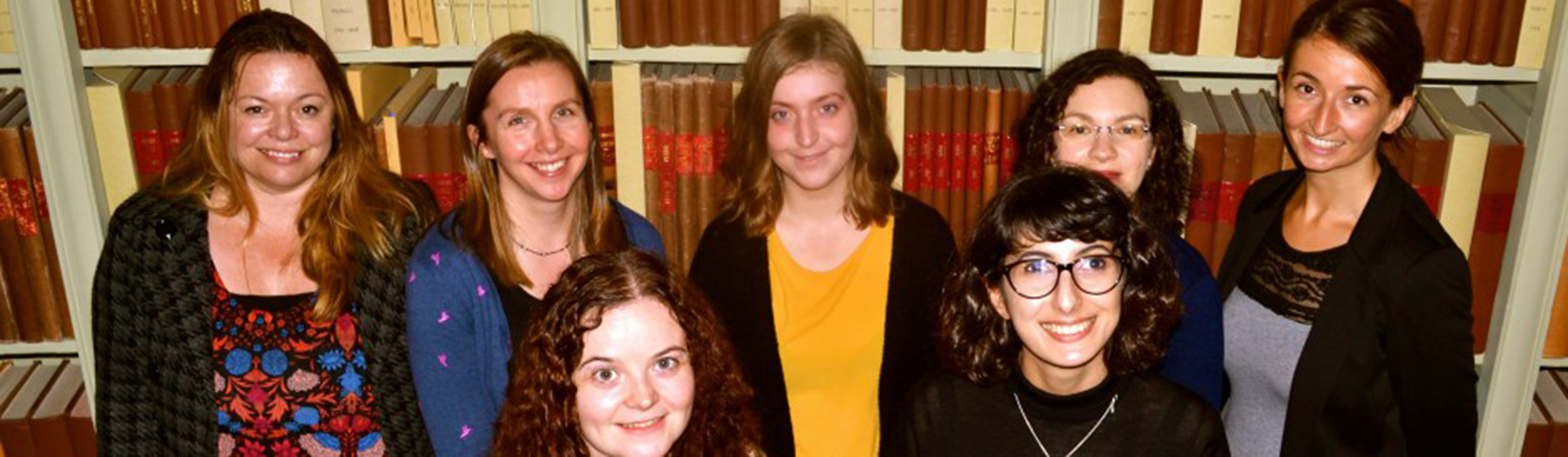 Cohort three current trainees (from left): Penny, Jennifer, Shona, Sally, Samar, Catherine and Ruth