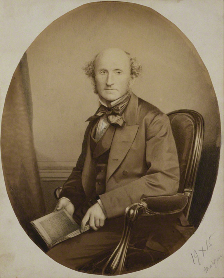 by John & Charles Watkins, or by John Watkins, albumen print, partially over-painted in ink wash, 1865