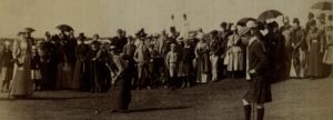 Simson scrapbook women playing golf