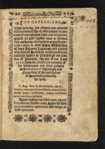 Image of printed text with ornamental border 